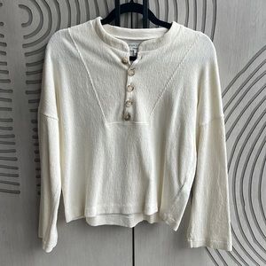 Madewell Ivory Pullover Sweater
